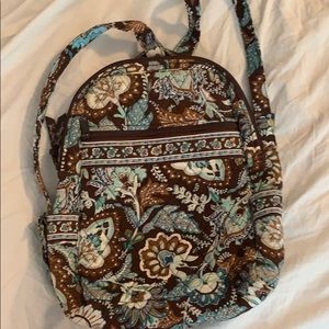 Vera Bradley Java Blue Backpack